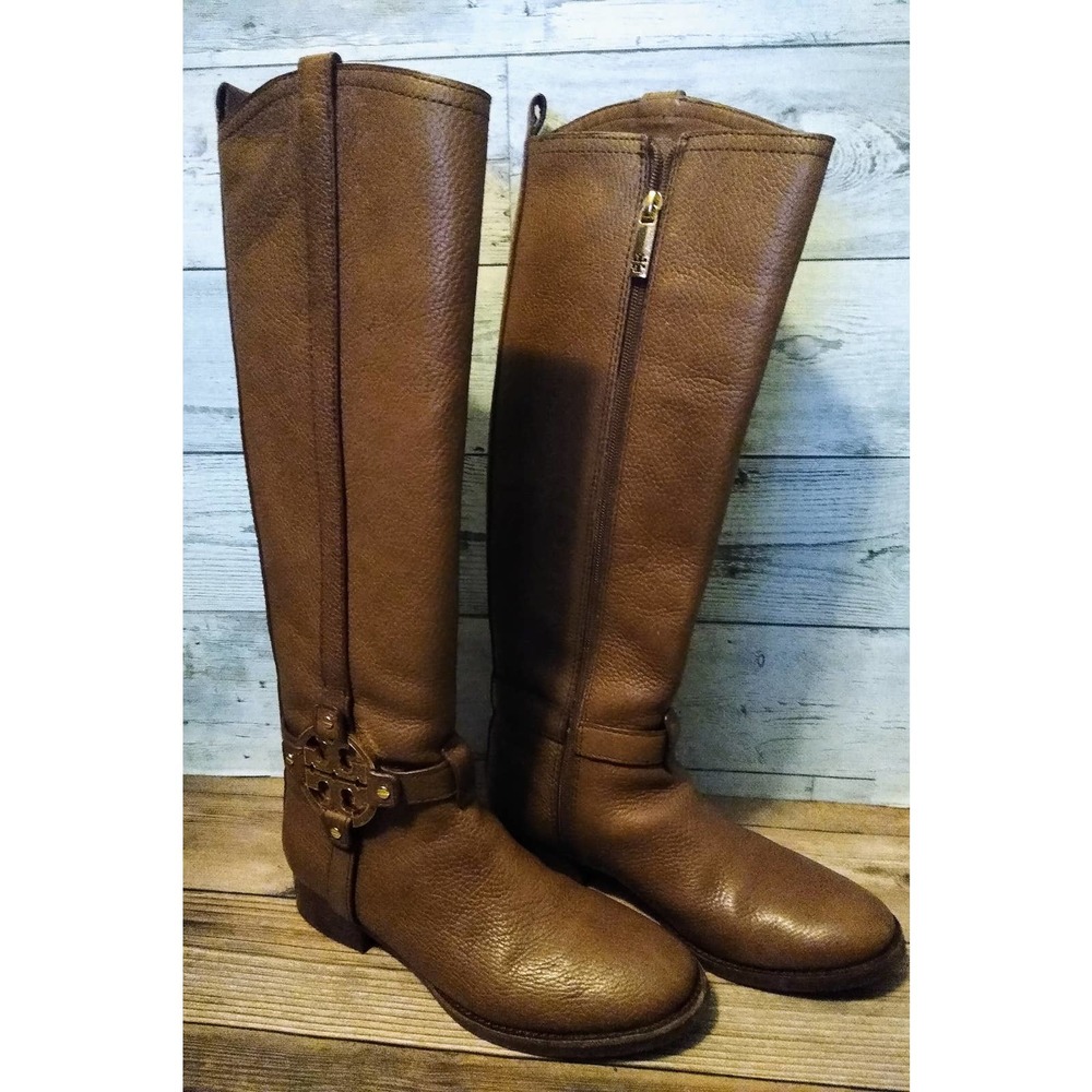 Tory Burch Amanda Riding Boots Size 6.5